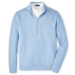 Peter Millar Angelite Blue Winsome Half-Zip Pullover MS25XZ19 Golf Light